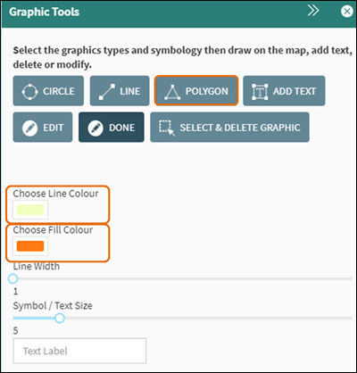 Figure 46 4 : Polygon Graphic Tool